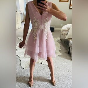 BCBGMaxAzria Light Pink Dress